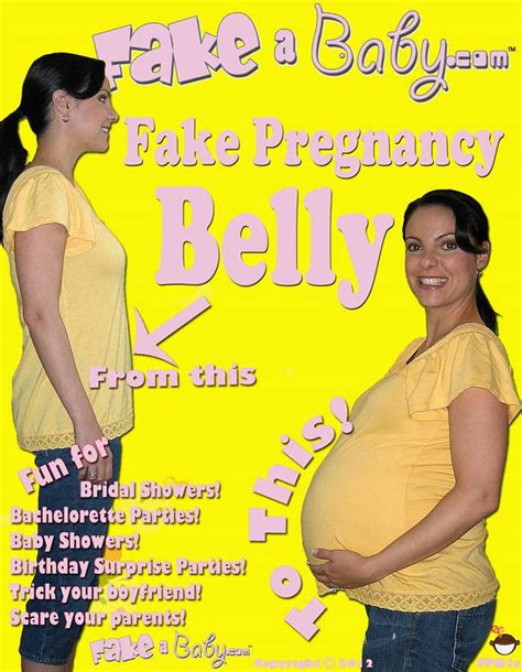 fake pregnant prank